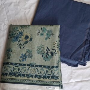 2 PIECE SAPPHIRE- ALL OVER PRINT SUIT