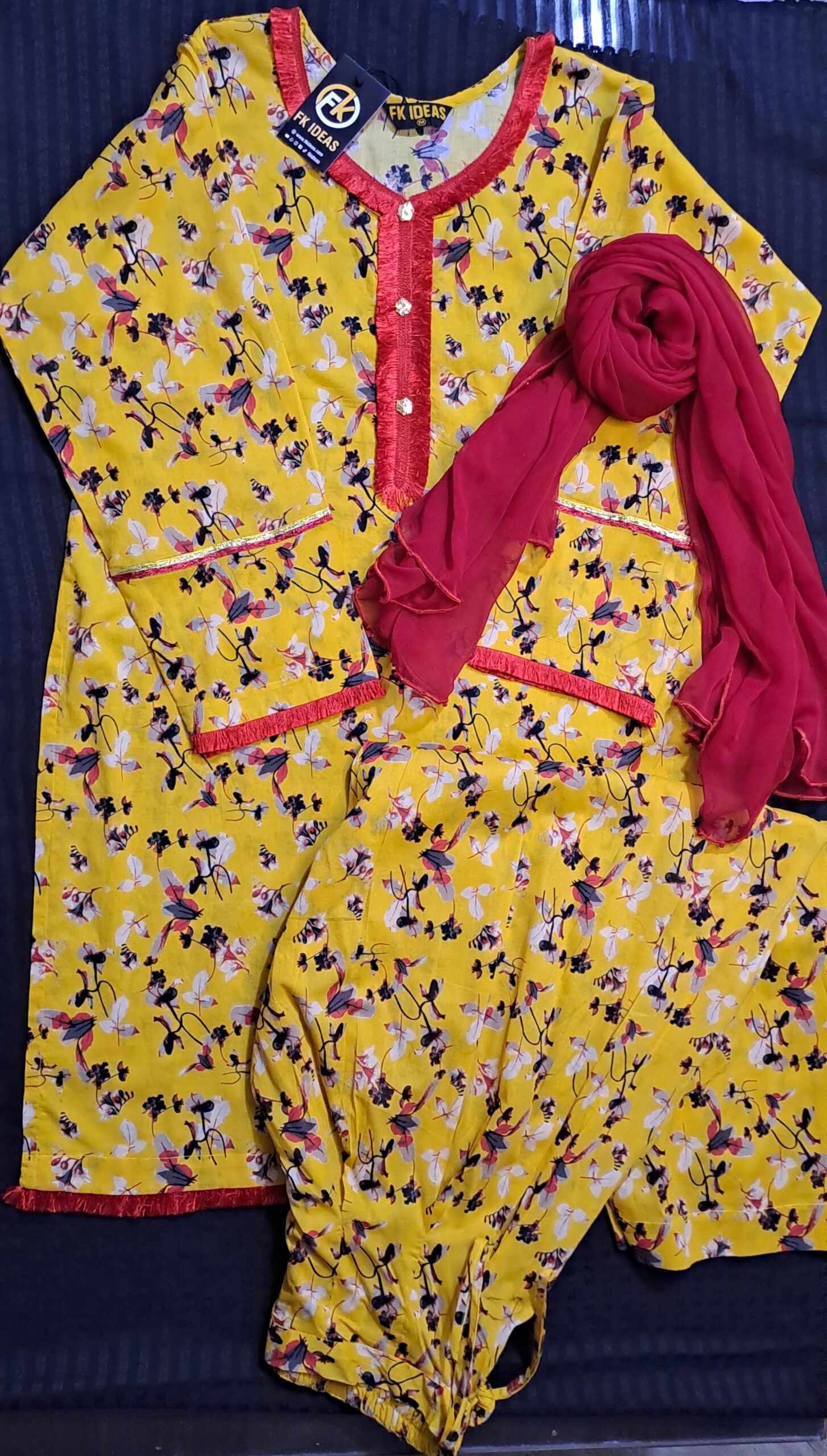 2 PIECE - ALL OVER-PRINT SUIT