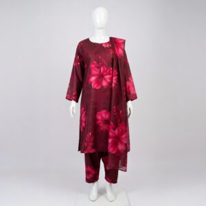 2 PIECE- ALL OVER PRINT SUIT